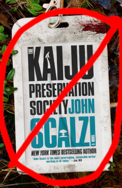 image of the Kaiju Preservation Society book by John Scalzi