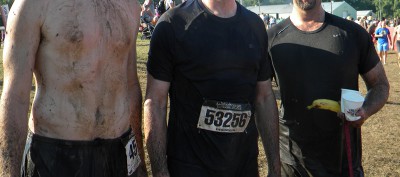 photo of people after finishing Warrior Dash