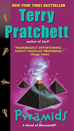 image of the Pyramids book by Terry Pratchett