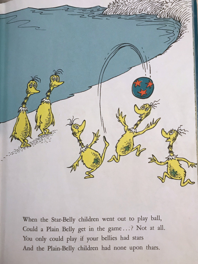 A Lesson from the Sneetches •• Some Blog Site