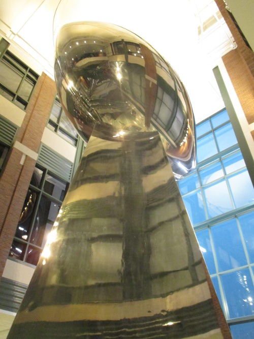 image of the Lombardi Trophy at Lambeau Field in Green Bay