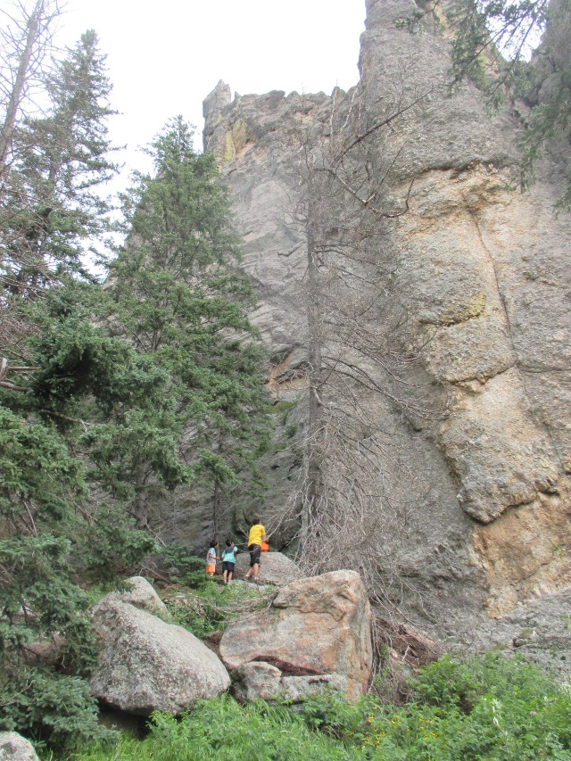 image of family vacation to Mt. Rushmore