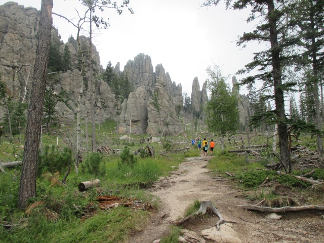 image of family vacation to Mt. Rushmore