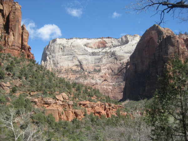 photo of the Great White Throne at Zion National Park